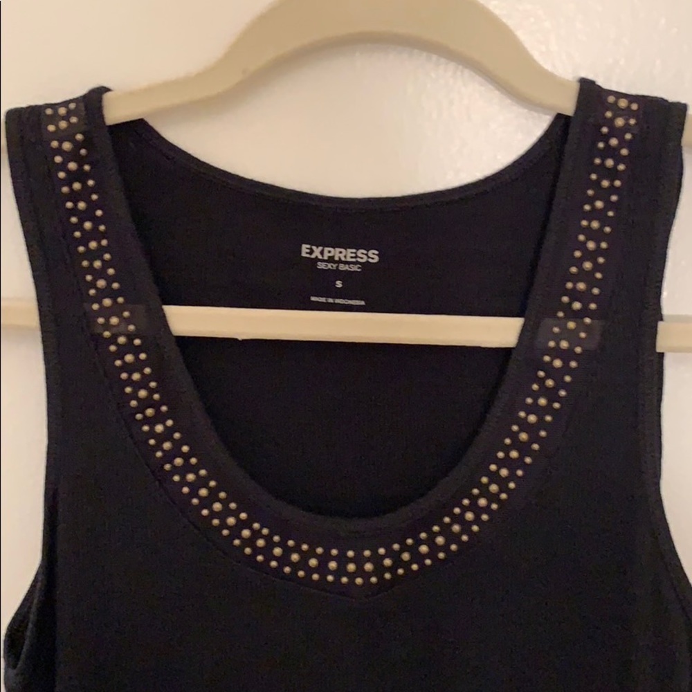 Express ribbed tank top